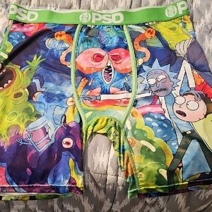 PSD Rick & Morty  Graphic Boxer Briefs NWOT never Worn!!